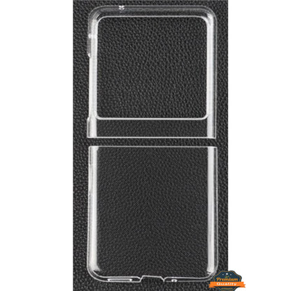 Phone Case Cover for Motorola Razr+ PLUS 2026 Premium Transparent Hard PC Back Slim Fit Thin Case Hybrid Protective Shockproof, Lightweight Cover Clear