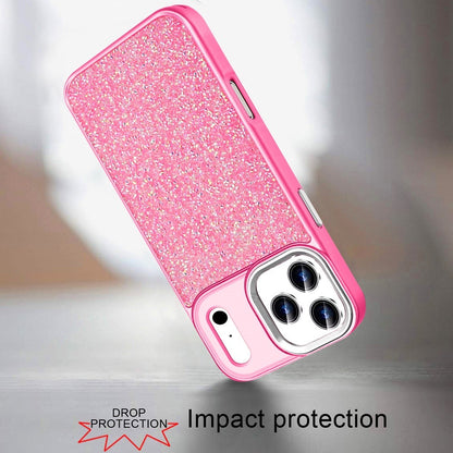 Crystal Glass Bling Diamond Metallic Edge Shockproof Durable Protective Clear Hybrid Stylish Premium Design