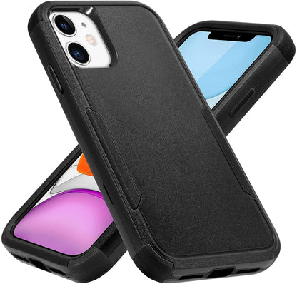 For Apple iPhone 17 AIR Rugged Heavy-Duty Dual Layer Military-Grade, Rubber TPU Defender, Hybrid Shockproof Case Cover