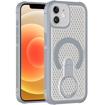 Phone Case for Apple iPhone 12 /12 Pro Magnetic Honeycomb Hybrid Rugged Armor Ring Kickstand Dual Layer Shock Absorbing Hard PC Soft TPU Cover