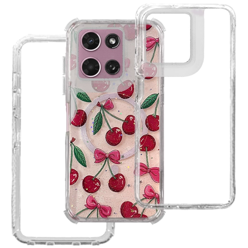 Phone Case for Motorola Moto G Play 5G 2026 Magnetic Hybrid Printed Pattern Design Cover