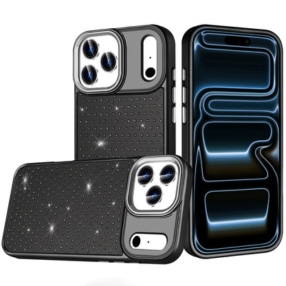 Phone Case for Apple iPhone 18 Pro Luxury Diamond Bling Sparkle Chrome Metallic Edge Shockproof Durable Protective Stylish Premium Hybrid Design Cover