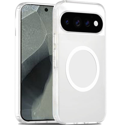 Phone Case for Google Pixel 11 Pro XL Magnetic Matte Hybrid Shockproof Smooth Grip Durable Camera Protection Anti-Slip Soft Touch TPU Armor Cover
