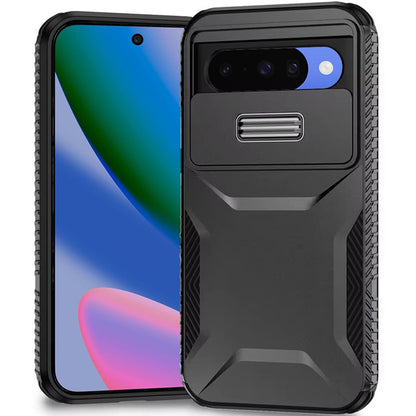 Phone Case for Google Pixel 11 /11 Pro Shockproof Hybrid Rugged Grip Camera Window Guard Window Protective Heavy Duty Slim Textured Design Cover