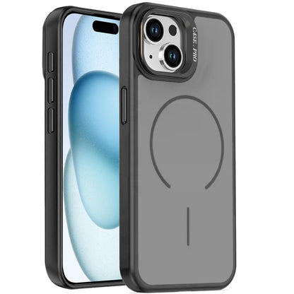 Phone Case for iPhone 15 (6.1") Magnetic Shockproof Hybrid Camera Stand Guard Anti Slip Durable Protective Matte Design Cover