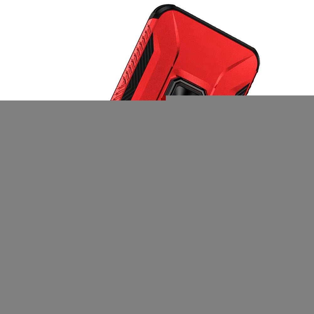 For Samsung Galaxy S25 FE, S25 Fan Edition Case, Camera Cover with Magnetic Rotation Ring Stand, Military Grade Hybrid Hard TPU Shockproof Case Cover