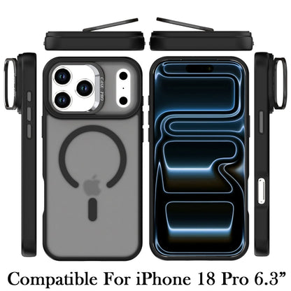 Phone Case for Apple iPhone 18 Pro Magnetic Shockproof Hybrid Camera Stand Guard Anti Slip Rubber Durable Protective Matte Design Cover