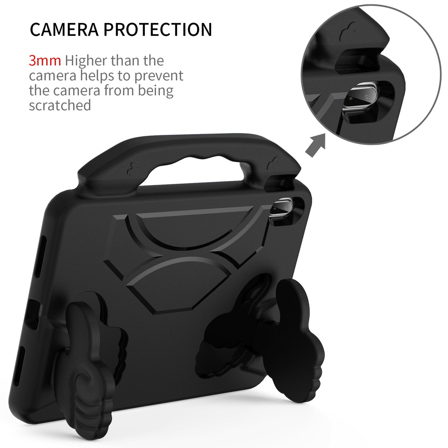 Tablet Case for Samsung Tab S11 Ultra (14.6 inch) Multi Functional 3in1 Kickstand Hand Strap Shoulder Strap Pencil Holder Heavy Duty Shock Absorbing Rugged TPU Cover