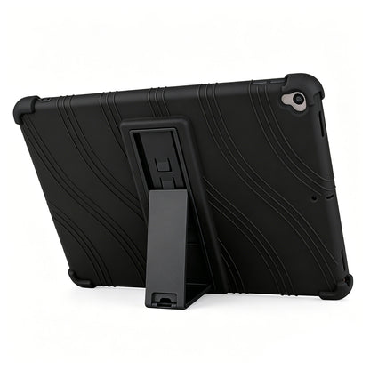 Tablet Case for Apple iPad 9th 8th 7th Gen (10.2 inch) Thick Shockproof Silicone Heavy Duty Rugged Hybrid Full Body Drop Protection Detachable Stand Cover