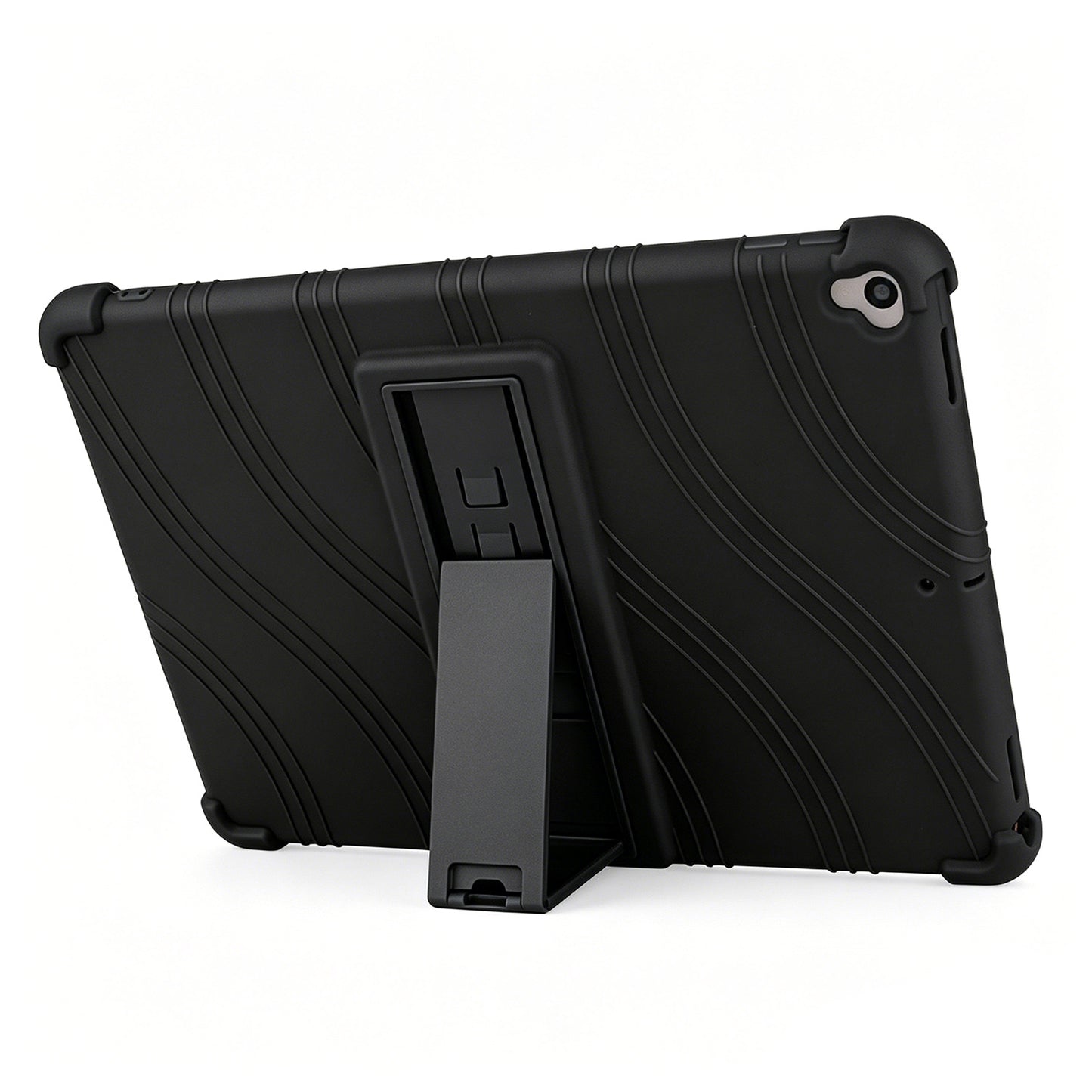 Tablet Case for Apple iPad 9th 8th 7th Gen (10.2 inch) Thick Shockproof Silicone Heavy Duty Rugged Hybrid Full Body Drop Protection Detachable Stand Cover