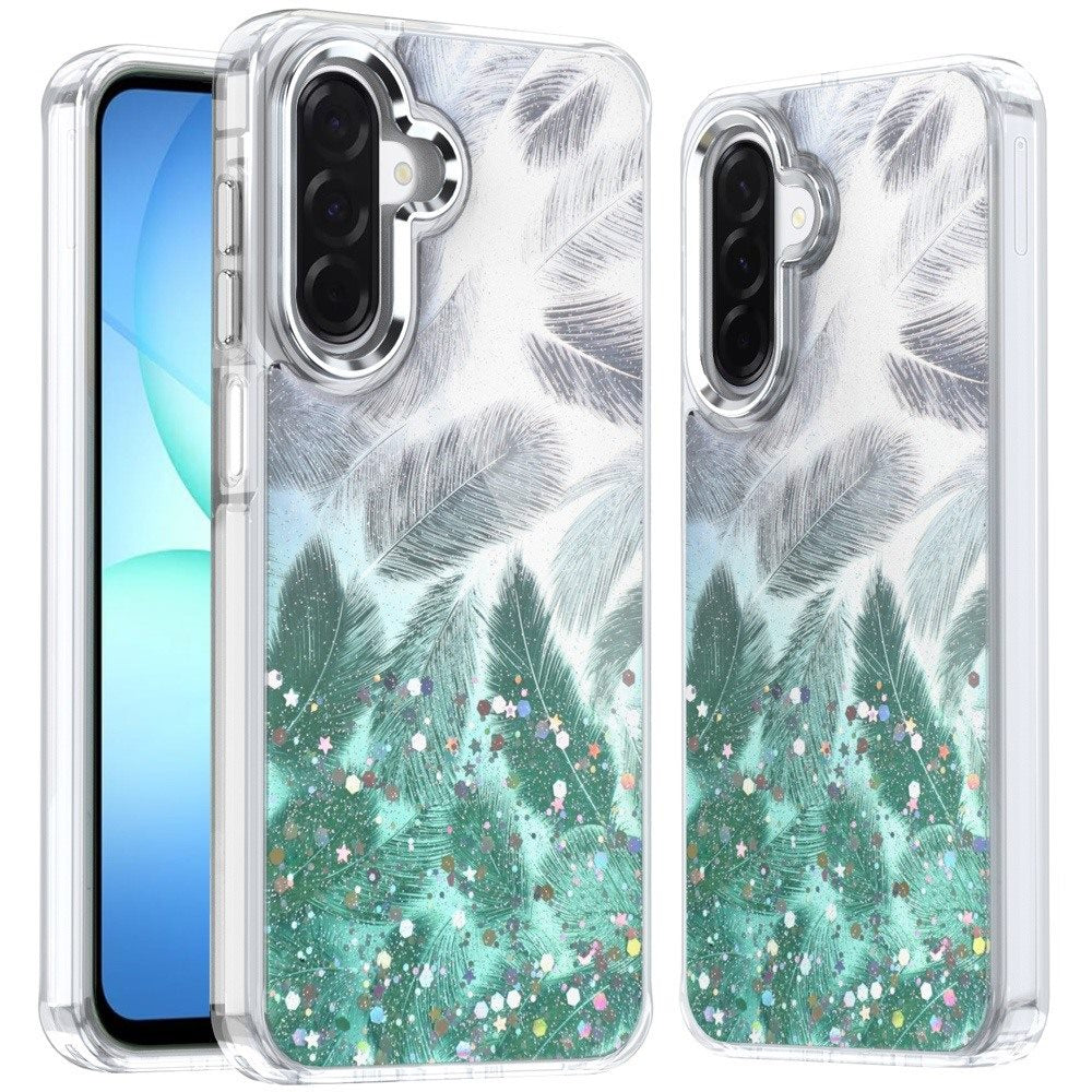 For Samsung Galaxy S25 Fan Edition /Galaxy S25 FE Fashion Epoxy Glitter Shimmer Design, Hybrid Shockproof TPU, Stylish Sparkle Slim TPU Protective Case Cover