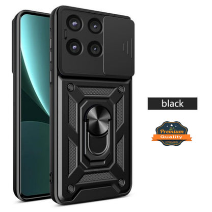 Phone Case Cover for Motorola Moto G Stylus 5G 2026 Hybrid Shockproof, Built-in Sliding Camera Lens Protection with Magnetic Finger Ring Stand Holder Cover