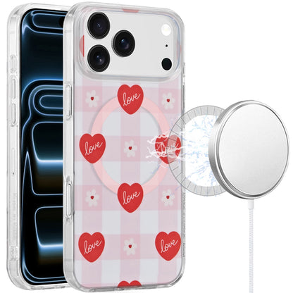 Phone Case for Apple iPhone 18 Pro/ iPhone 17 Pro Stylish Design Shockproof Magnetic Magsafe Compatible TPU IMD Print Rugged Grip Drop Protection Slim Fashion Cover