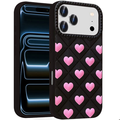 Fashionable Silicone Textured Decorative Design Pattern Protective Rubber TPU Hybrid Protection