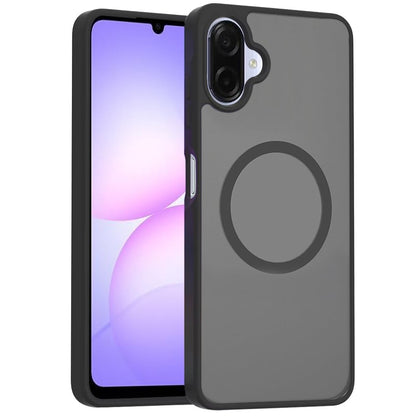 For Samsung Galaxy A07 MagSafe Compatible Case Hybrid Soft TPU Bumper Hard Translucent Matte Back Slim Shockproof Case Cover