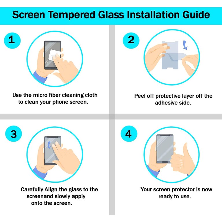 For Apple iPhone 12 Pro Max Tempered Glass Privacy Screen Protector, Anti-Spy, Scratch Resistant, 9H Hardness, Anti-Fingerprint, Easy to Install Protector Black