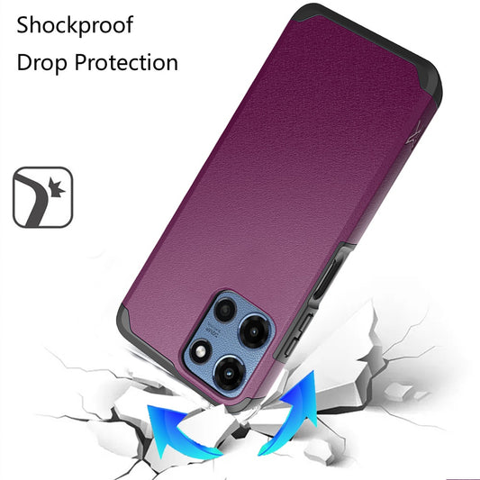 Phone Case for Motorola Moto G Play 5G 2026 Slim Tough Shockproof Heavy Duty Hybrid Armor Anti Slip Durable Grip Dual Layer TPU Protective Hard Shell Cover