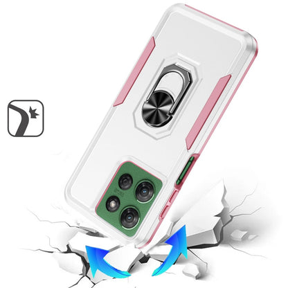 For Motorola Moto G Power 5G 2026 /2025 Hybrid Tough Strong Dual Layer Hard PC TPU with Magnetic Ring Stand Heavy-Duty Armor Design Case Cover