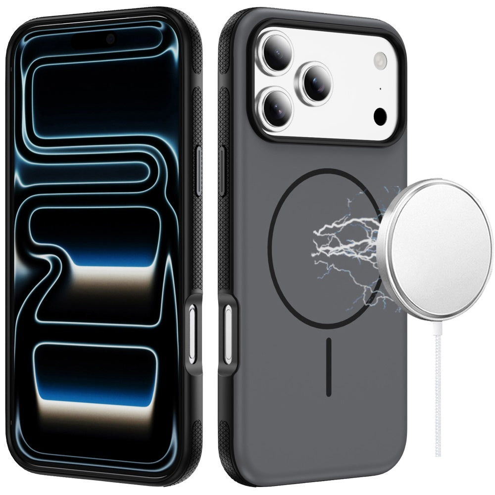 Phone Case for Apple iPhone 18 Pro Max Super Magnetic Compatible with MagSafe Matte Hybrid TPU Shockproof Protective Durable Grip Edge Slim Fit Cover