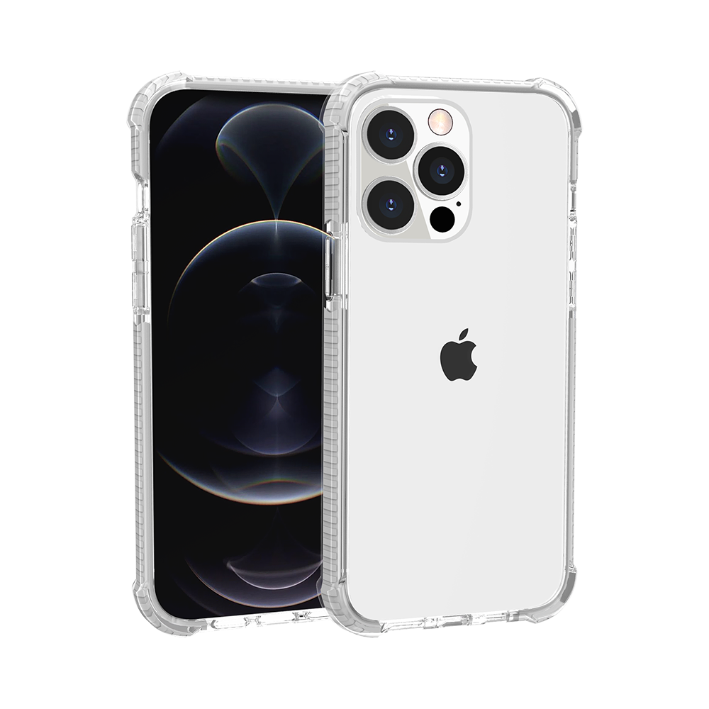 For Apple iPhone 11 Hybrid Transparent Acrylic Rubber Gummy Hard PC Silicone TPU Color Bumper Frame Shockproof Case Cover White