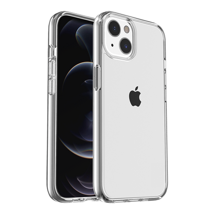 For Apple iPhone 17 Pro Max Transparent Shock Absorption PC + TPU Rubber Gel Thick 3mm Hybrid Silicone Slim Fit Back Case Cover
