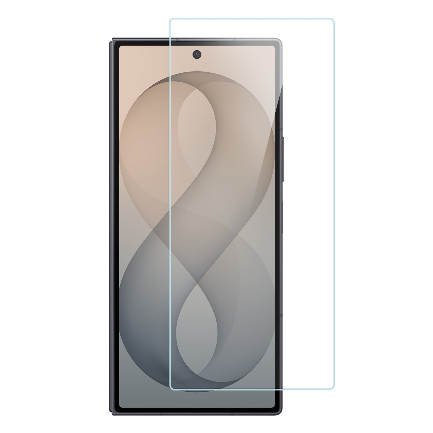 Screen Protector for Samsung Galaxy Z Fold 8 Ultra Premium 9H Tempered Glass HD Clear Screen Protector Fingerprint Resistant Durable Screen Guard Clear