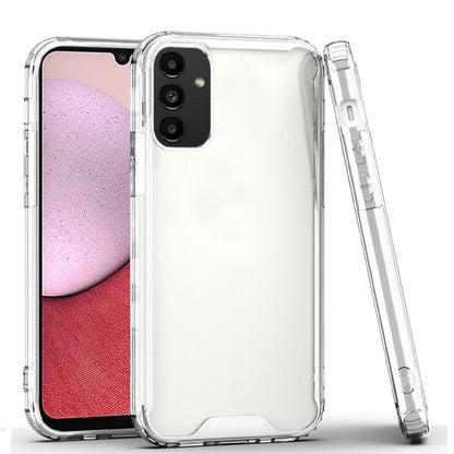For Samsung Galaxy A16 5G Premium Hybrid Clear Shockproof Transparent Hard PC + Rubber TPU Bumper Frame Shell Slim Case Cover Clear