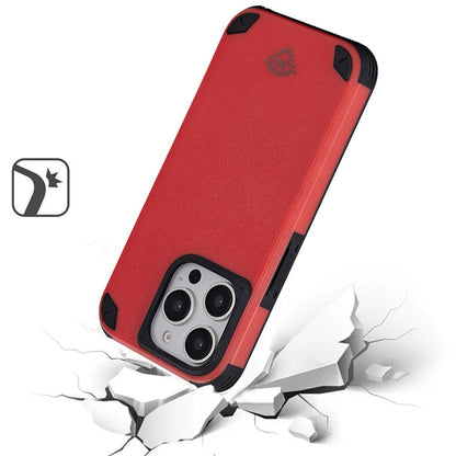 For Apple iPhone 16 Pro (6.3") Heavy Duty Dual-Layer Rugged Protection, Shockproof Protective Magnetic Compatible with MagSafe Case Cover