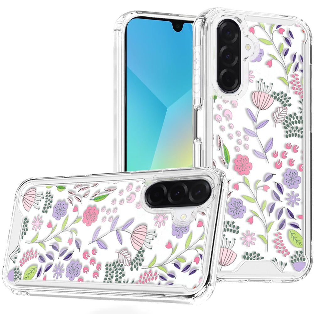 For Samsung Galaxy A16 5G Beautiful TPU Design, Slim Shockproof Soft Cover for Women and Girls, Stylish Protective Case Cover