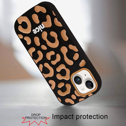Phone Case for Apple iPhone 15 Fashionable Silicone Textured Decorative Design Pattern Protective Rubber TPU Hybrid Protection Cover