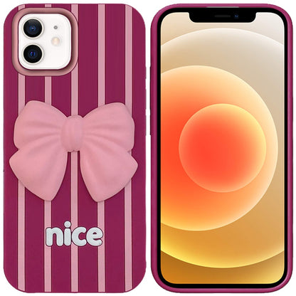 Phone Case for Apple iPhone 12 /12 Pro Fashionable Silicone Textured Decorative Design Pattern Protective Rubber TPU Hybrid Protection Cover