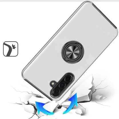 Phone Case for Samsung Galaxy A27 Invisible Ring Stand Shockproof Anti Slip Durable Grip Protective Hybrid Slim Fit Magnetic Car Mount Holder Cover
