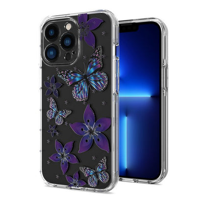 For Motorola Moto G Power 5G 2026 Hybrid Clear Frame with Trendy Pattern Design, Shockproof Hard Back & TPU Rubber Case Cover Eiffel Tower Paris