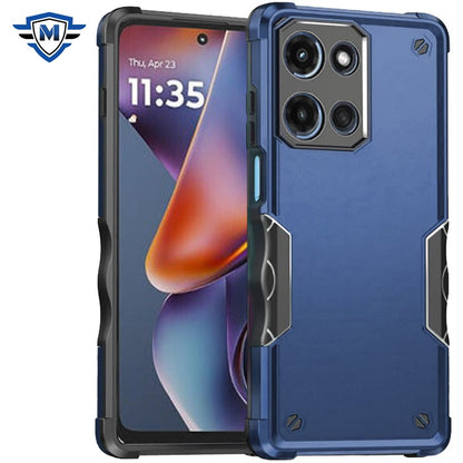 For Motorola Moto G 5G 2025 Slim Fit Back Hybrid Lightweight Shockproof 2-in-1 Hybrid Hard PC Bumper Frame Armor Protection Case Cover