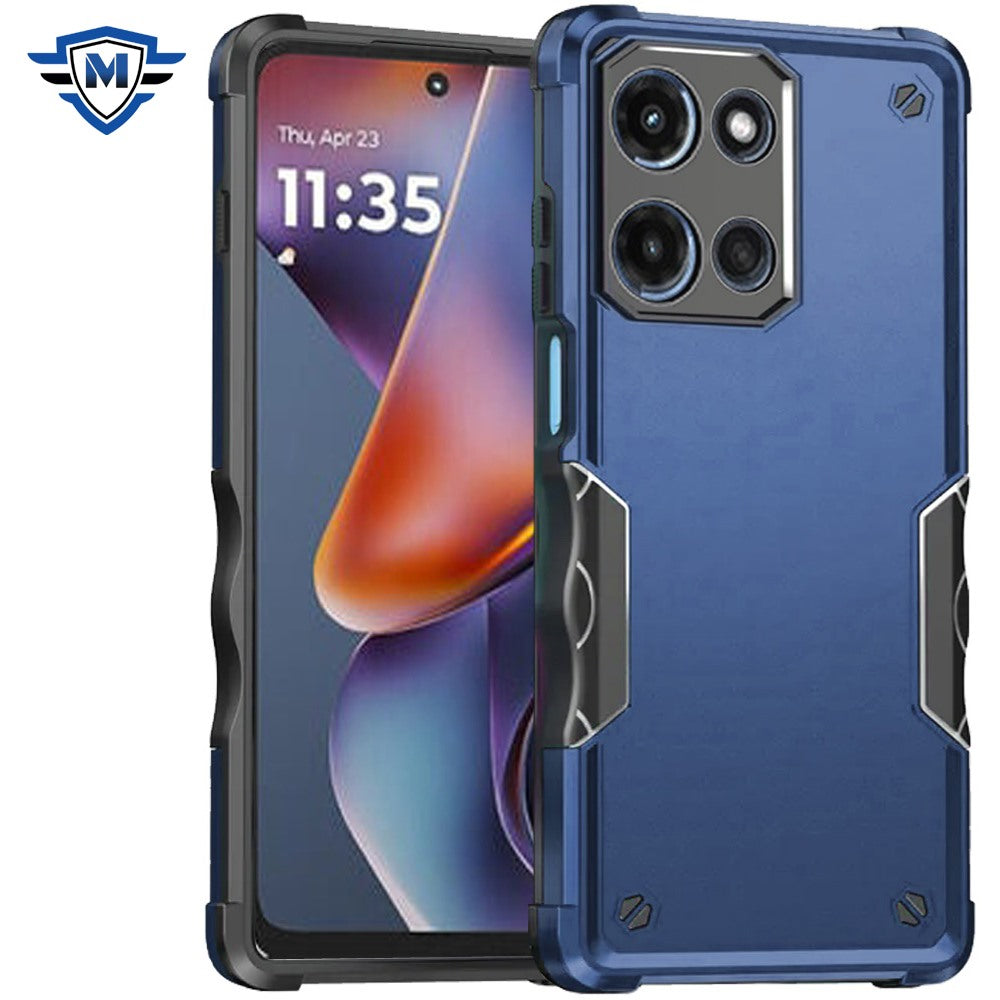 For Motorola Moto G 5G 2025 Slim Fit Back Hybrid Lightweight Shockproof 2-in-1 Hybrid Hard PC Bumper Frame Armor Protection Case Cover