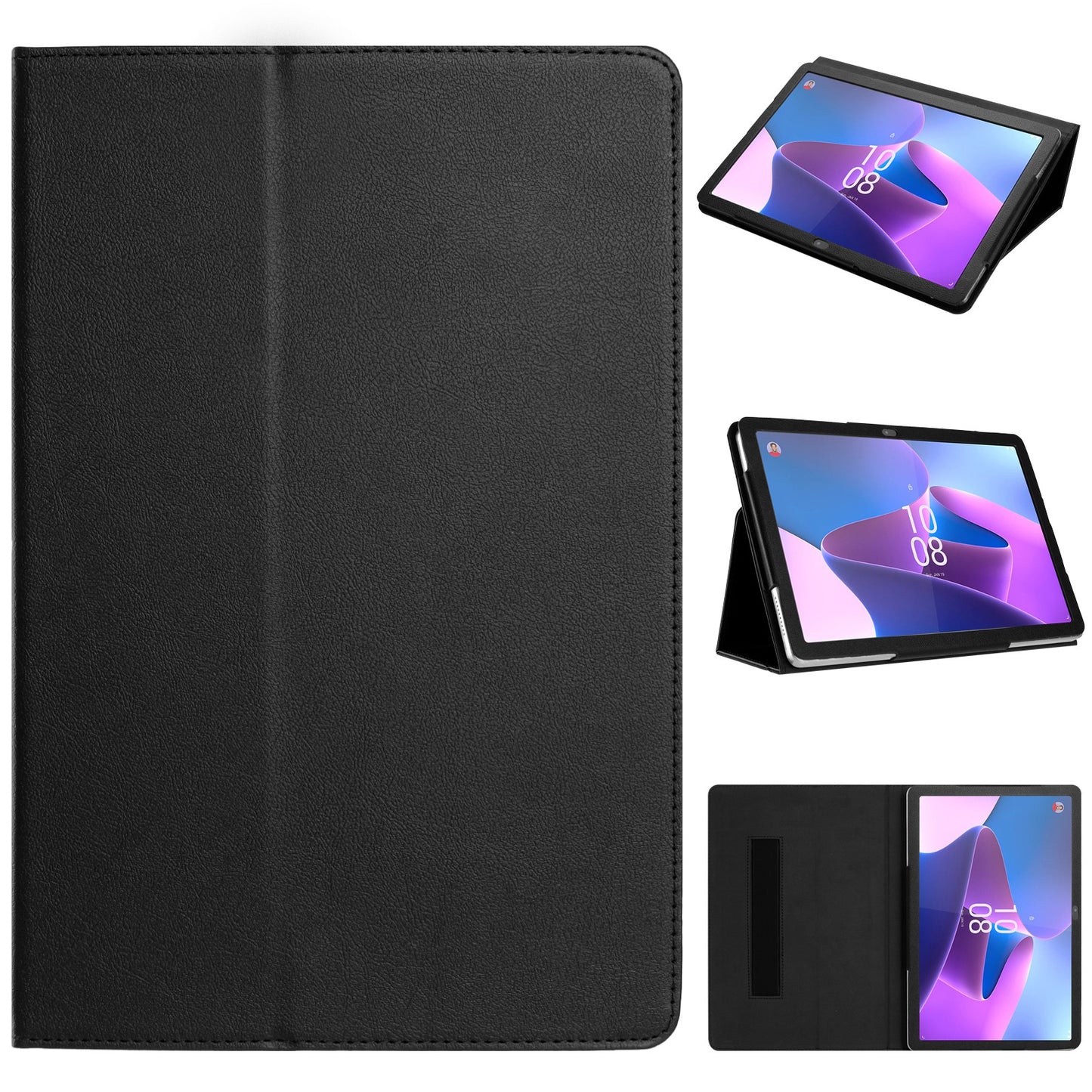 Tablet Case for Boost Celero 5G TAB Folio Stand PU Leather Slim fit Lightweight Hybrid Rubber Shockproof Full Protection Cover