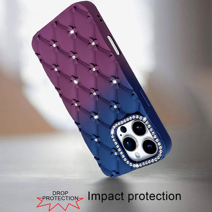 Phone Case for Apple iPhone 16 Floral Glitter Shimmer Bling Hybrid Shockproof Anti Slip Thick TPU Protective Stylish Design Cover