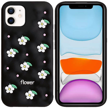 Phone Case for Apple iPhone 11 Fashionable Silicone Textured Decorative Design Pattern Protective Rubber TPU Hybrid Protection Cover