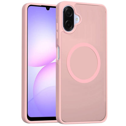 Phone Case for Samsung Galaxy A08 4G, A07 5G, A07 4G Magnetic Matte Hybrid Shockproof Smooth Grip Durable Camera Protection Anti-Slip Soft Touch TPU Armor Cover