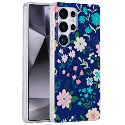 For Samsung Galaxy S24 Ultra Fashion Layer Design Slim IMD TPU Protective, Shockproof Hybrid Stylish Durable Hard PC Case Cover