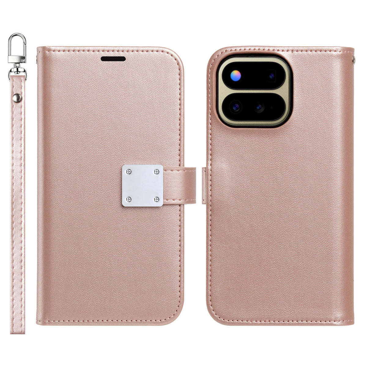 Phone Case for Google Pixel 11 Pro Fold Wallet Credit Card Holder Hybrid Slim Protective Dual Function Storage PU Leather Flip Pouch Cover
