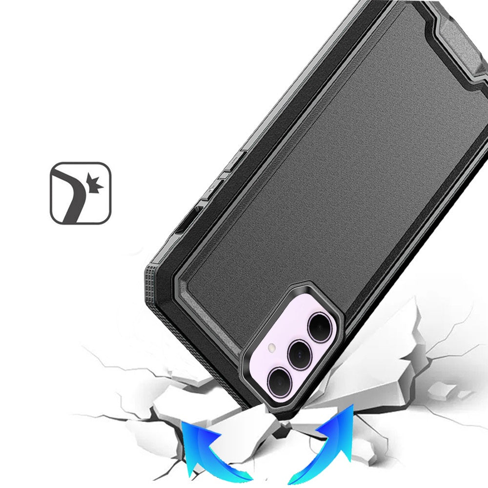 For Apple iPhone 17E /16E Premium Fused Hybrid Tough Strong Hard PC TPU Rubber Shockproof Drop Protection Impact Case Cover