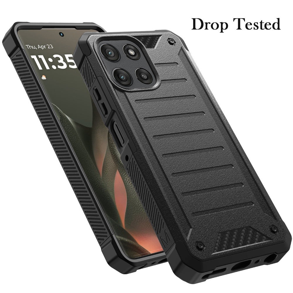 Premium Tough Lined Hybrid Hard PC Soft TPU Dual Layer Rugged Armor Shock Absorbing Reinforced Corners