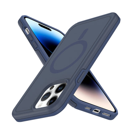 For Samsung Galaxy S25 Ultra Magnetic Circle, MagSafe Compatible, Guard Fused Heavy-Duty Hybrid Shockproof Slim Case Cover