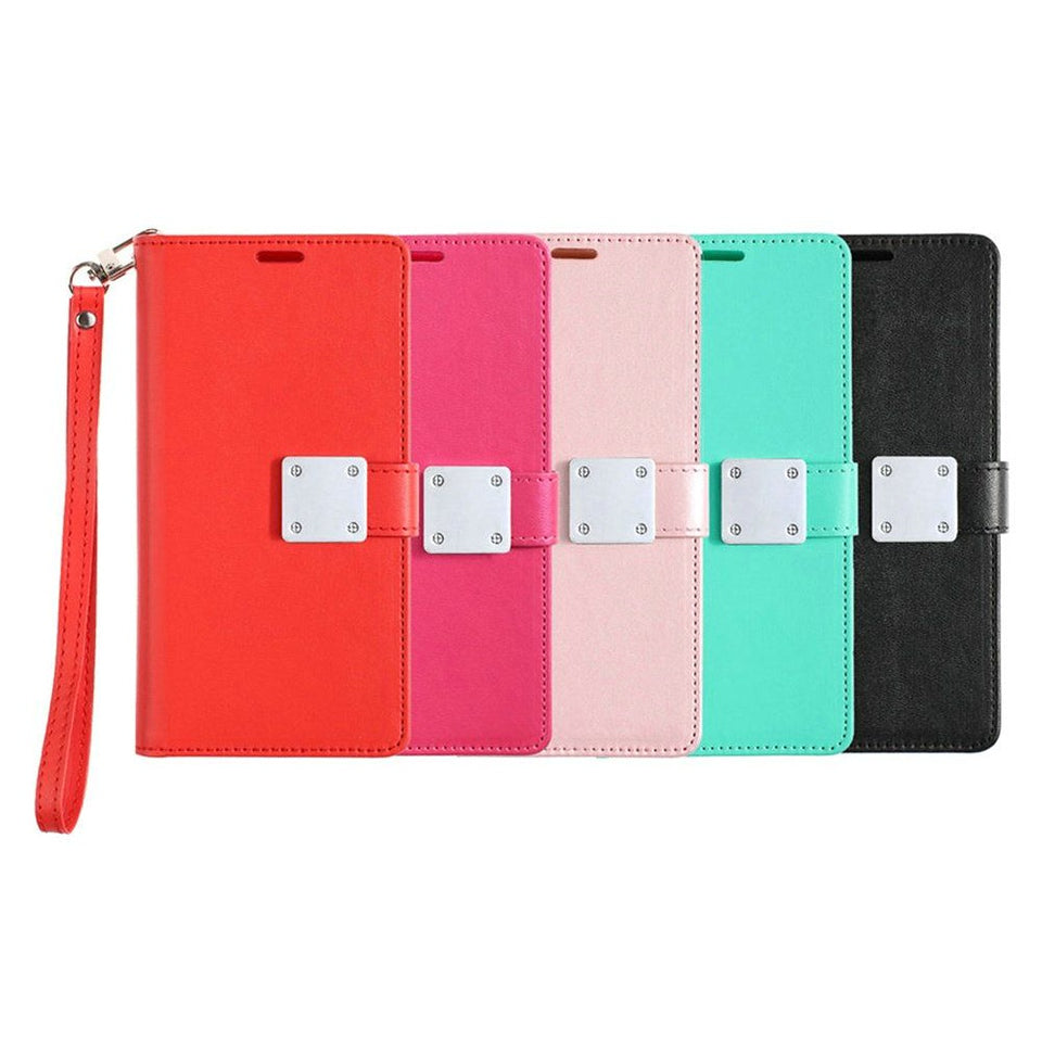 Phone Case for Samsung Galaxy S26 Ultra Wallet Credit Card Holder Leather Grip Shockproof Hybrid Protective Style Durable Flip Pouch Cover Rose Gold