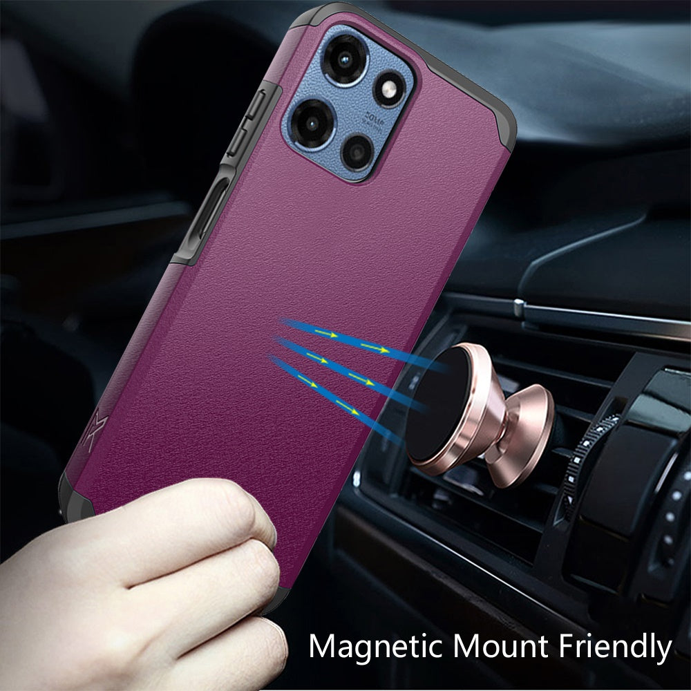Phone Case for Motorola Moto G Play 5G 2026 Slim Tough Shockproof Heavy Duty Hybrid Armor Anti Slip Durable Grip Dual Layer TPU Protective Hard Shell Cover