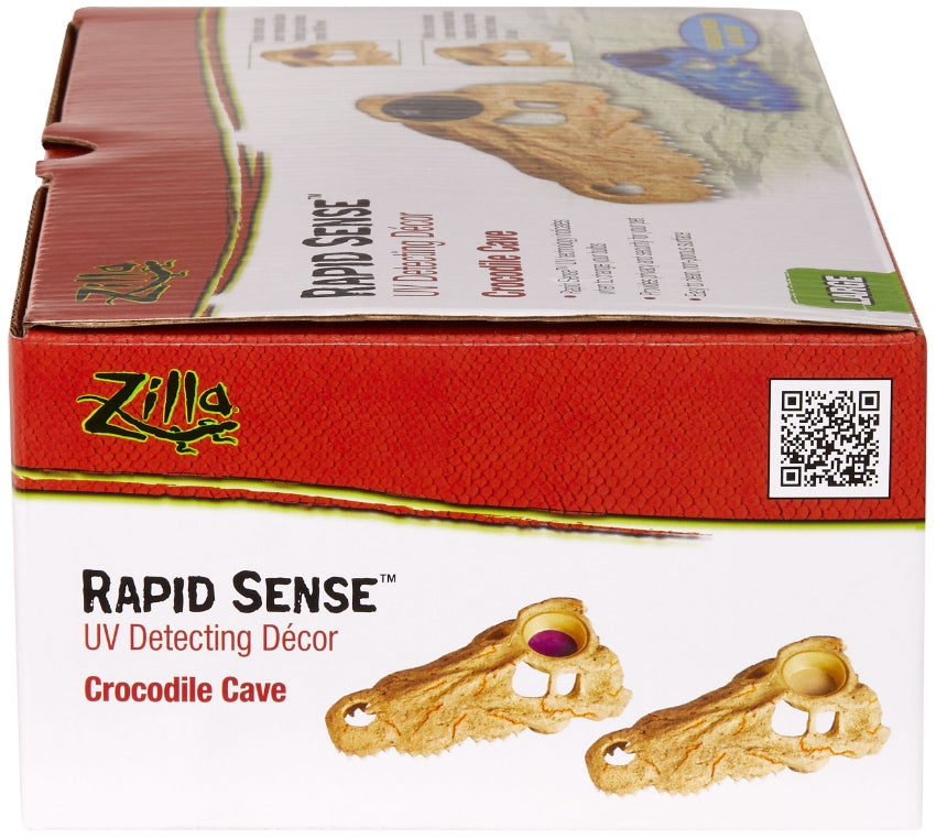 Zilla Rapid Sense Decor Crocodile Skull [Reptile Supplies] Large - 1 count