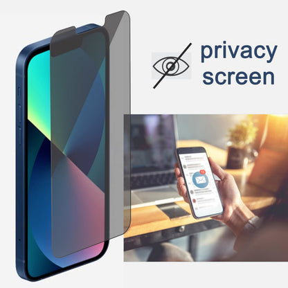 For Samsung Galaxy S24 FE /Fan Edition Tempered Glass Privacy Screen Protector Tempered Glass Film Protection Case-Friendly Case Cover Black