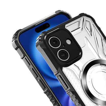 Clear Rugged Hybrid TPU Magnetic Back Reinforced Frame Bumper Shock Absorbing Slim Fit