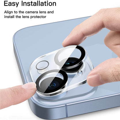 For Apple iPhone 16e /iPhone SE4 Camera Lens Protector – Tempered Glass, Clear, Scratch-Resistant, 9H Hardness Back Camera Protection Protector Clear